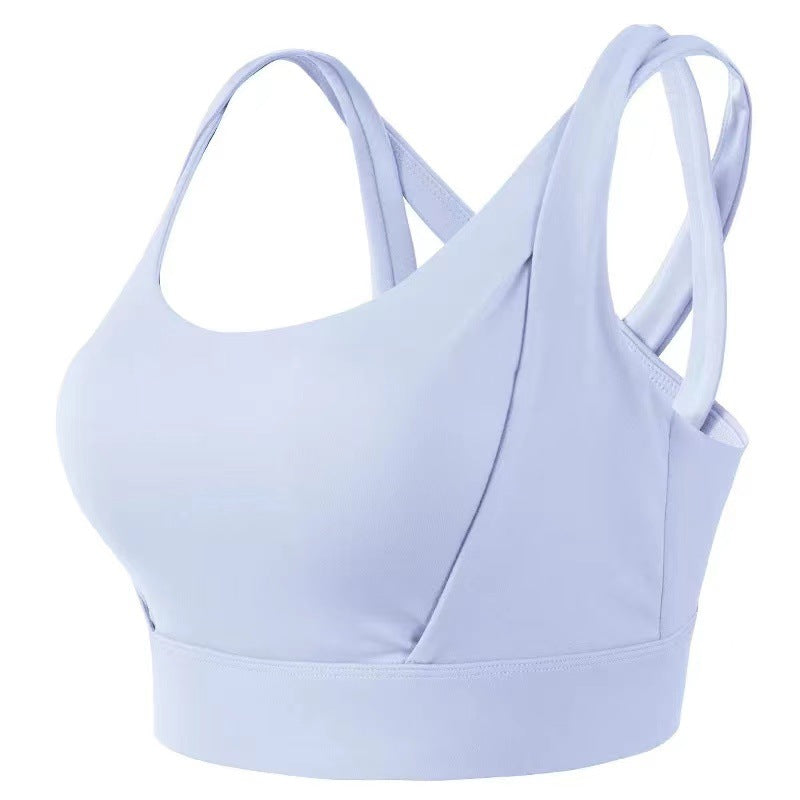Soutien-gorge de sport — antichoc et haut de yoga
