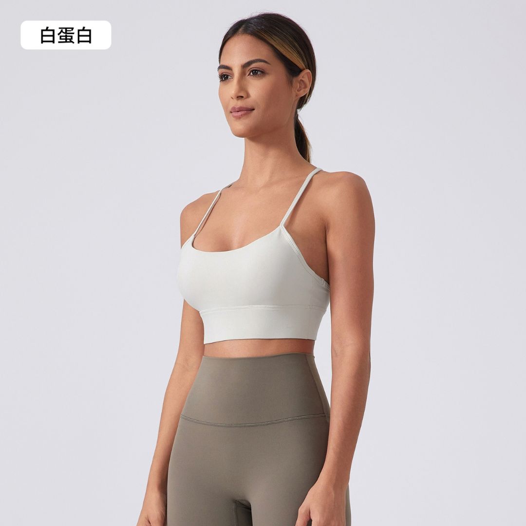 Soutien-gorge de sport dos nu – confort et maintien