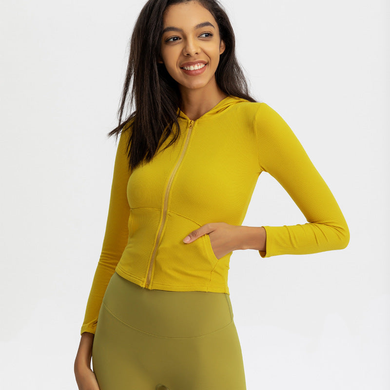 Veste de sport ajustée  — élastique et respirante