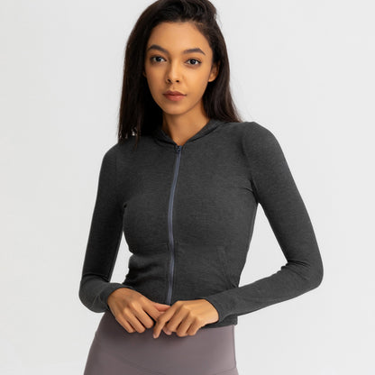Veste de sport ajustée  — élastique et respirante