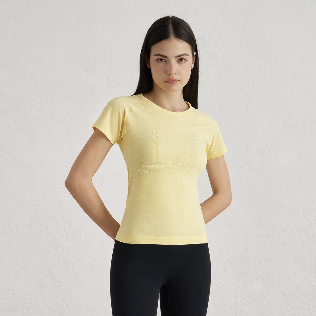 Haut de yoga sans coutures — confort exceptionnel