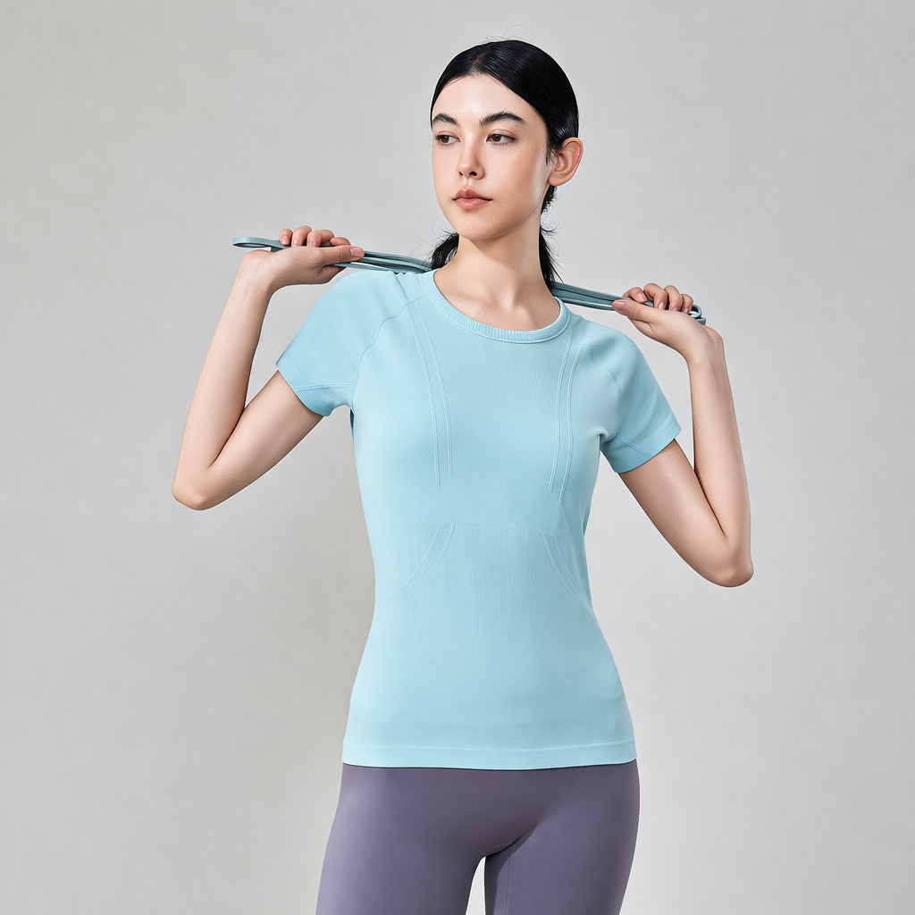 Haut de yoga sans coutures — confort exceptionnel