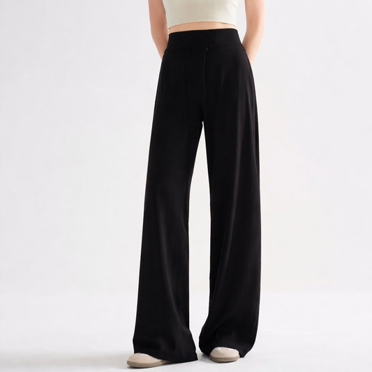 Pantalon Ample Pilates — Confort avec Cordon et Jambes Larges
