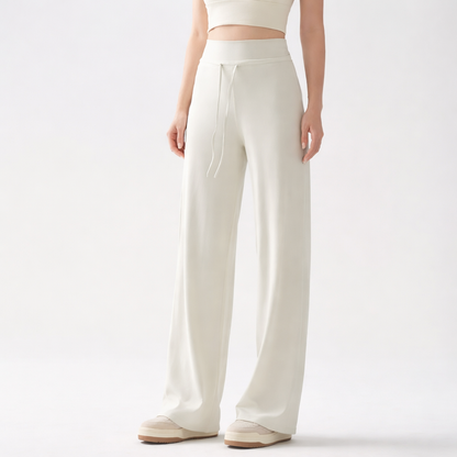 Pantalon Ample Pilates — Confort avec Cordon et Jambes Larges