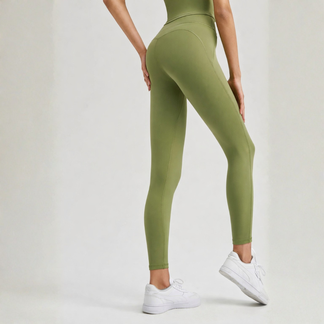 Pantalon de yoga taille haute — améliorez votre silhouette avec confort