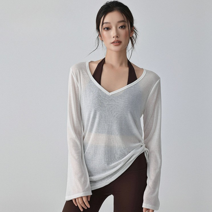 Robe de plage pour femme — légère et fluide parfaite pour le fitness