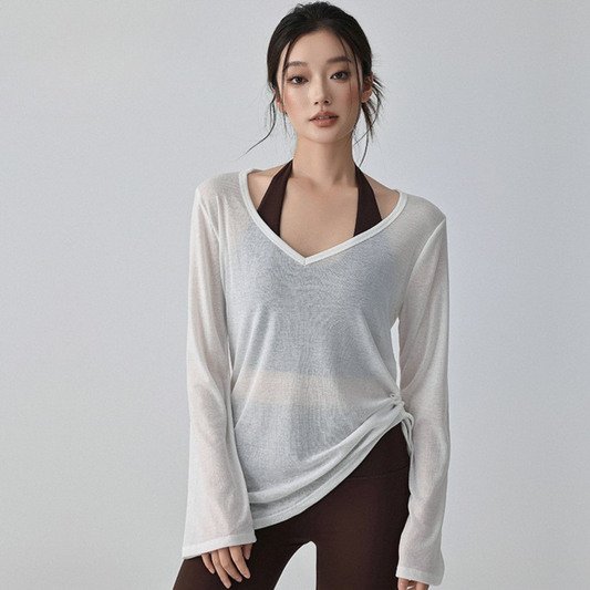 Robe de plage pour femme — légère et fluide parfaite pour le fitness