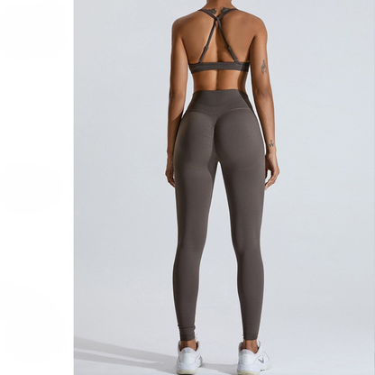 Ensemble de yoga femme — confort galbant et design sans coutures