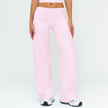 Pantalon à jambes larges — tissu respirant