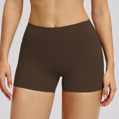 Short de sport femme — taille haute