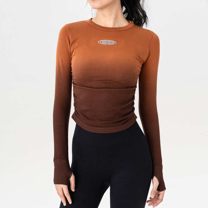 Ensemble de yoga dégradé — confort et modernité