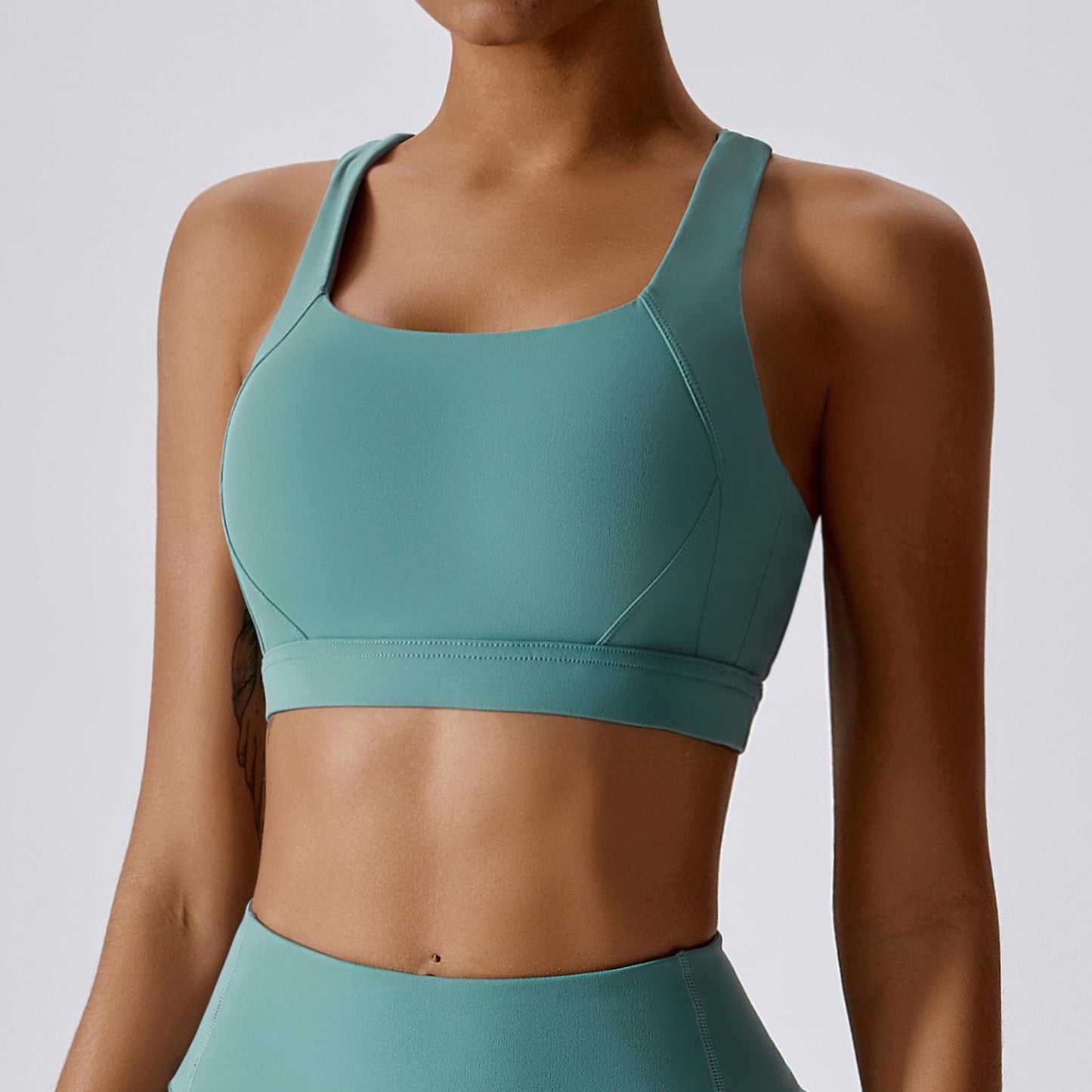 Soutien-gorge de sport moulant — effet nuage et confort optimal
