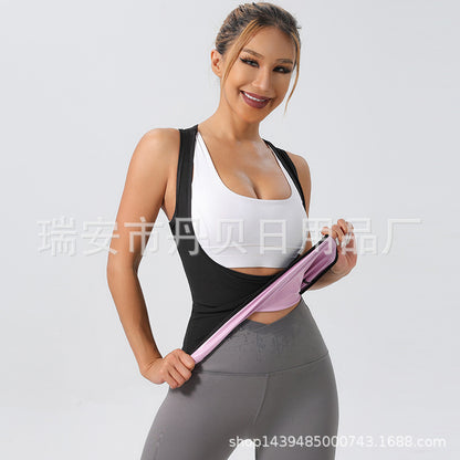 Gilet de fitness pour femmes — favorise la transpiration et soutien lombaire