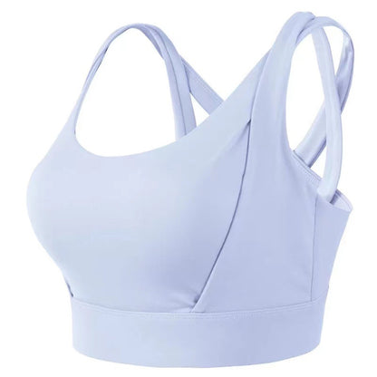 Soutien-gorge de sport — antichoc et haut de yoga
