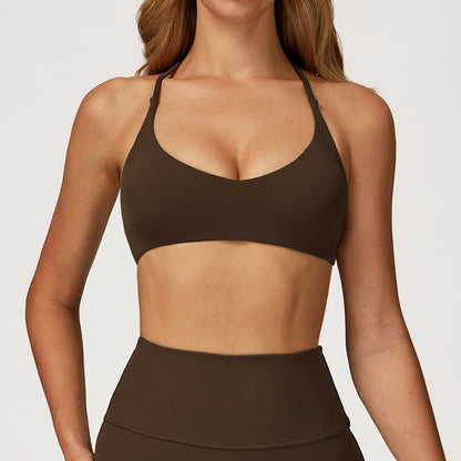 Soutien-gorge de yoga cloud feel — dos croisé, haute intensité