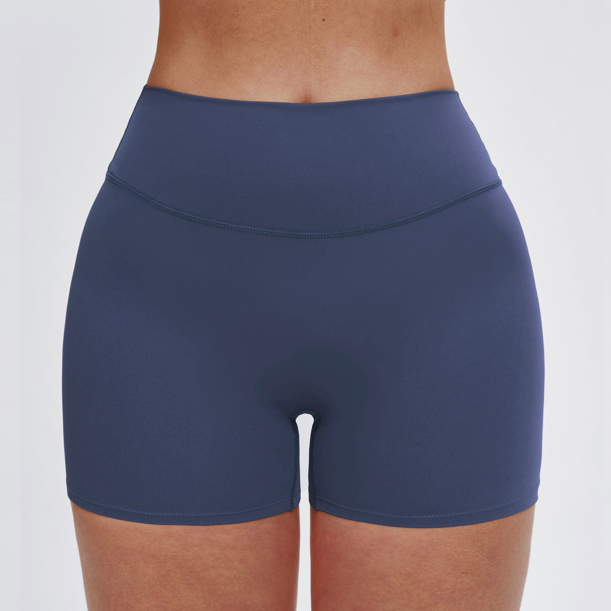 Short de sport femme — taille haute