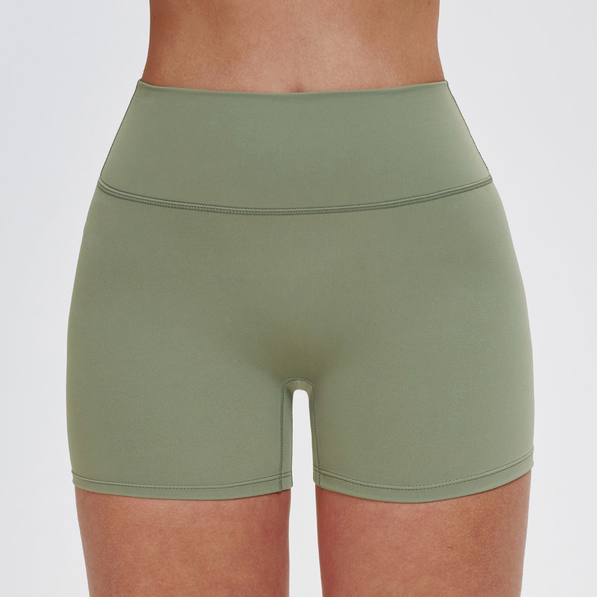 Short de sport femme — taille haute