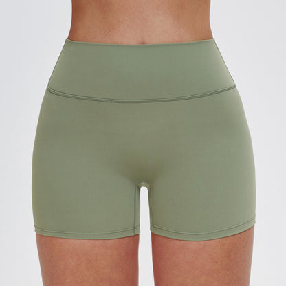 Short de sport femme — taille haute