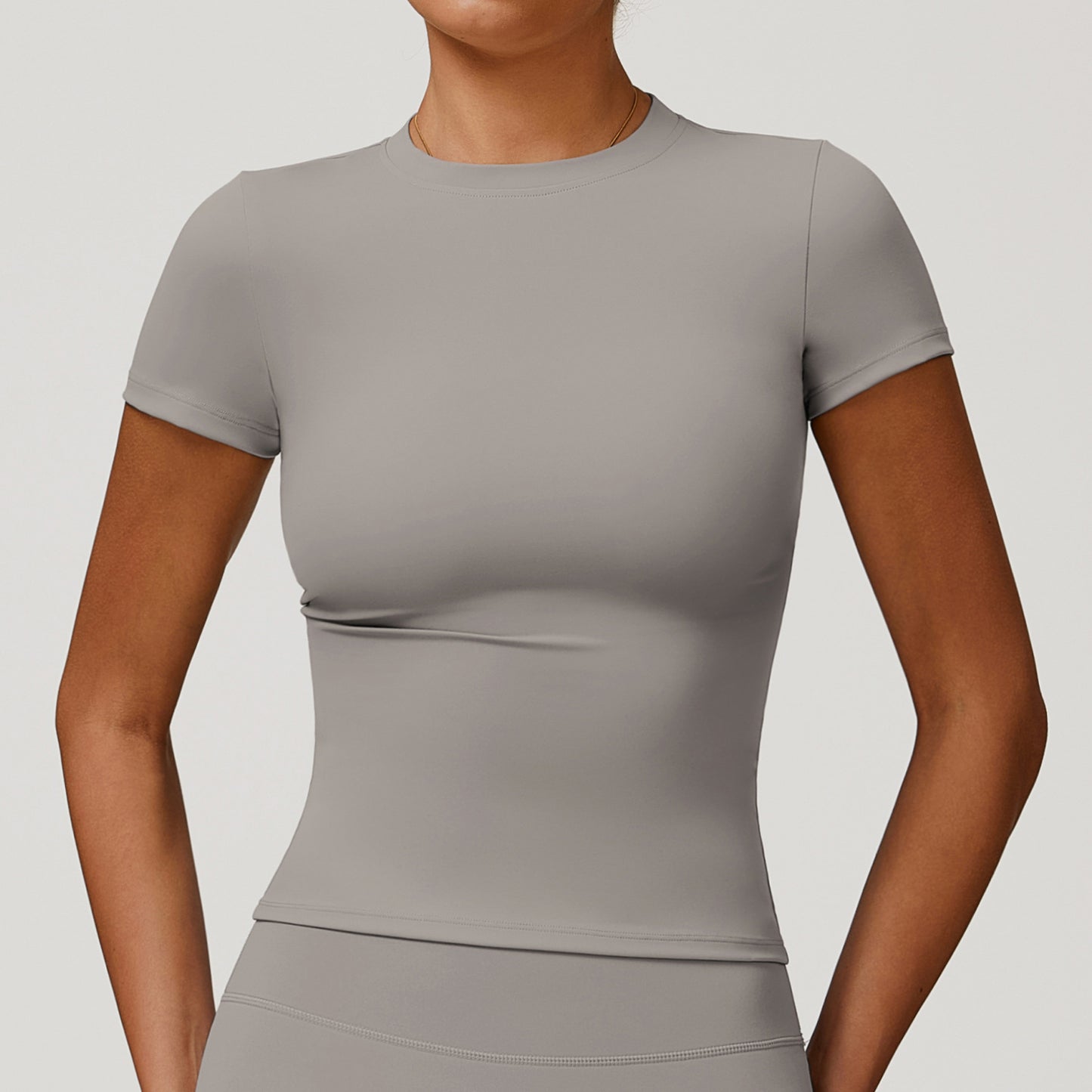 T-shirt yoga femme — respirant