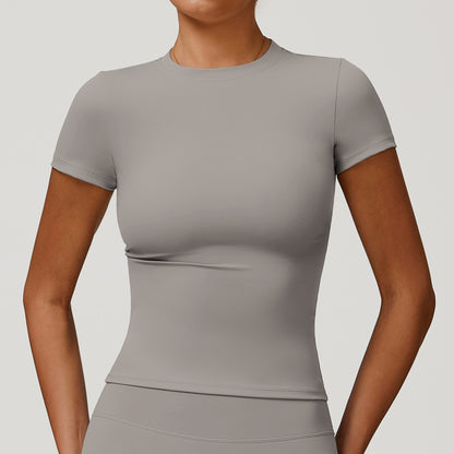 T-shirt yoga femme — respirant