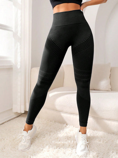Leggings de sport taille haute — confort et soutien