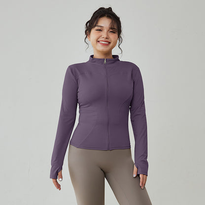 Veste de Yoga Grande Taille — Haut de sport automne-hiver