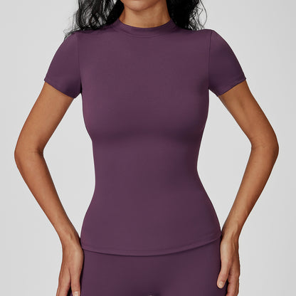 T-shirt yoga femme — respirant