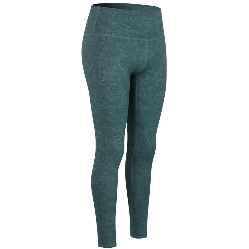 Pantalon de yoga camouflage — effet push-up et confort optimal
