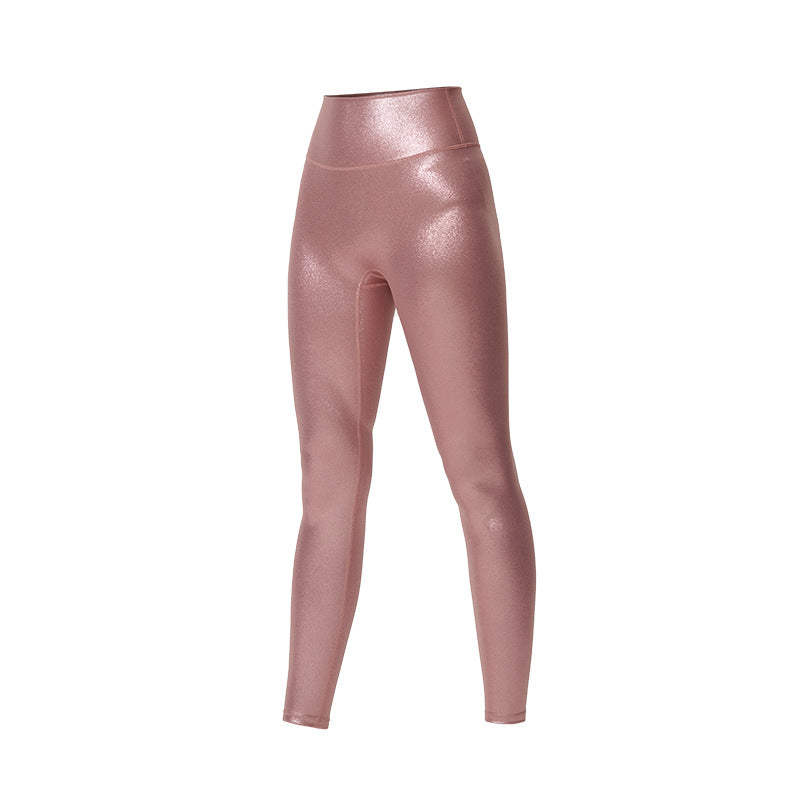 Pantalon de yoga brillant et confortable — sans coutures, confortable