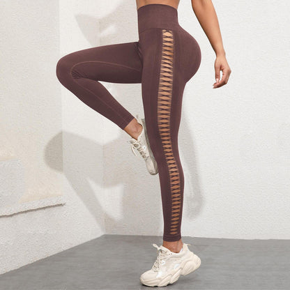 Legging gainant en maille — confort et élasticité