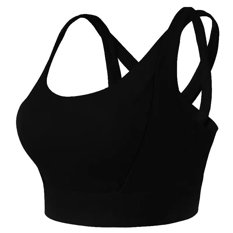 Soutien-gorge de sport — antichoc et haut de yoga