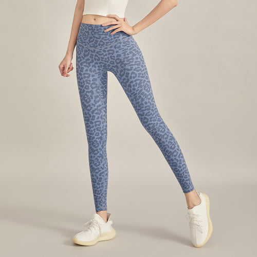 Pantalon de yoga lulu imprimé léopard — confort et style