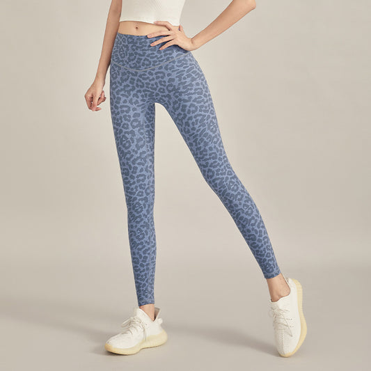 Pantalon de yoga lulu imprimé léopard — confort et style
