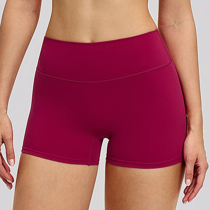 Short de sport femme — taille haute