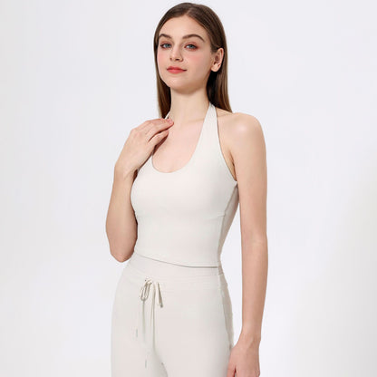 Gilet vanxin femme — yoga confortable avec soutien-gorge intégré
