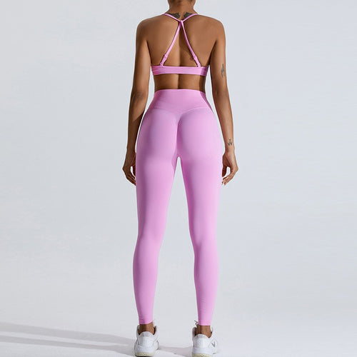 Ensemble de yoga femme — confort galbant et design sans coutures