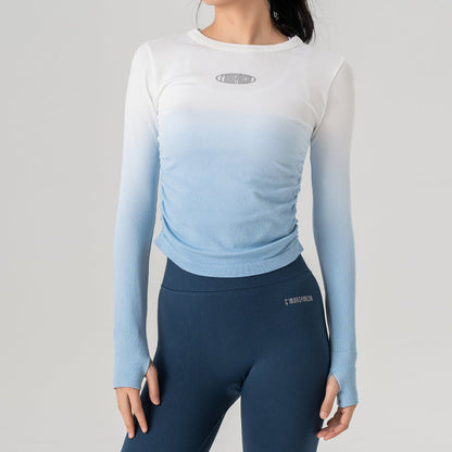 Ensemble de yoga dégradé — confort et modernité