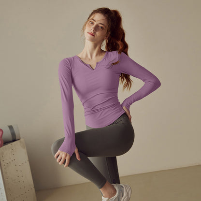 T-shirt de sport à manches longues — confort optimal pour le printemps