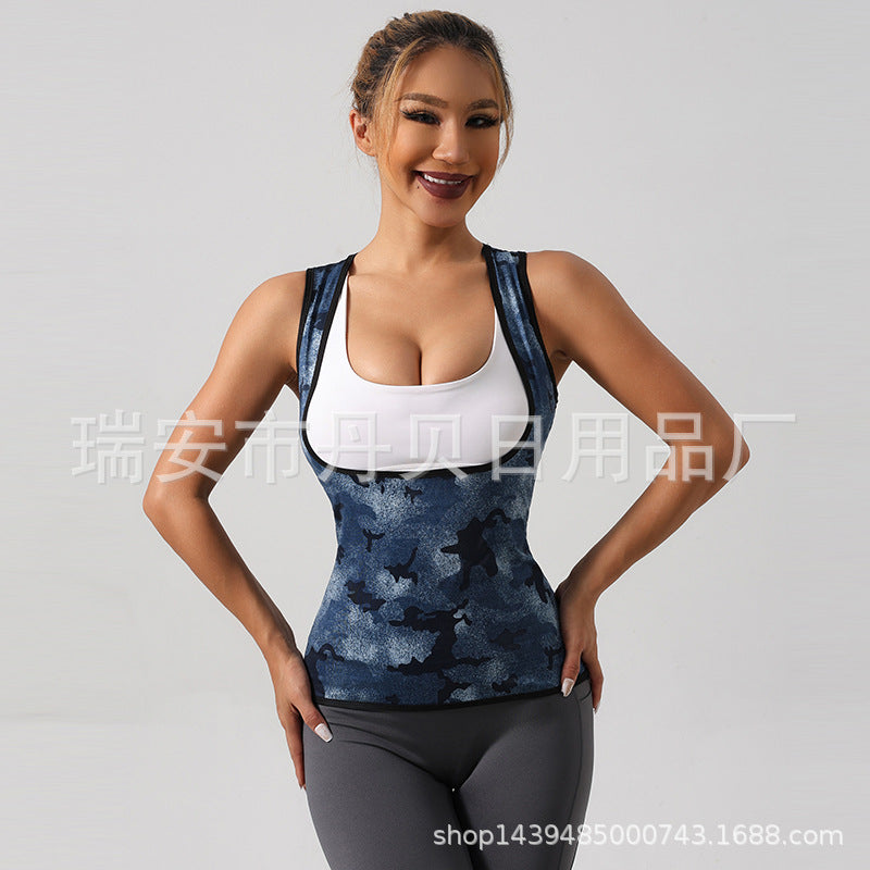 Gilet de fitness pour femmes — favorise la transpiration et soutien lombaire