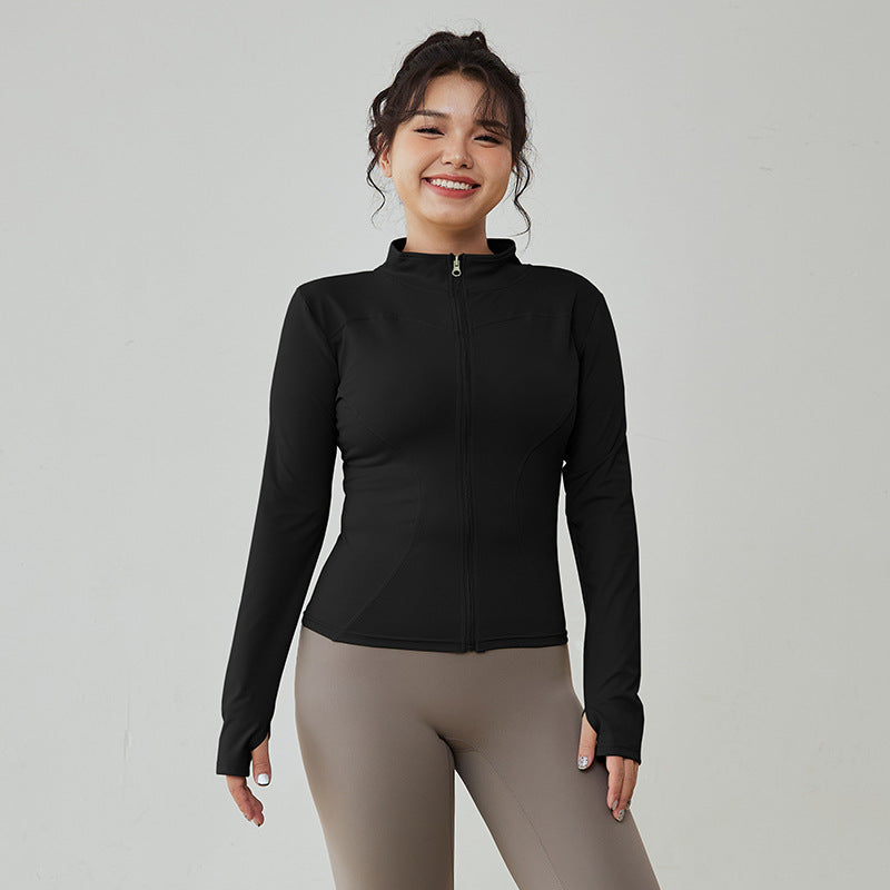 Veste de Yoga Grande Taille — Haut de sport automne-hiver