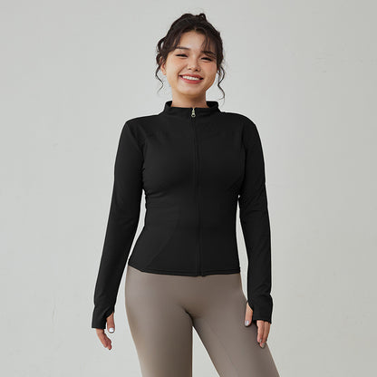 Veste de Yoga Grande Taille — Haut de sport automne-hiver