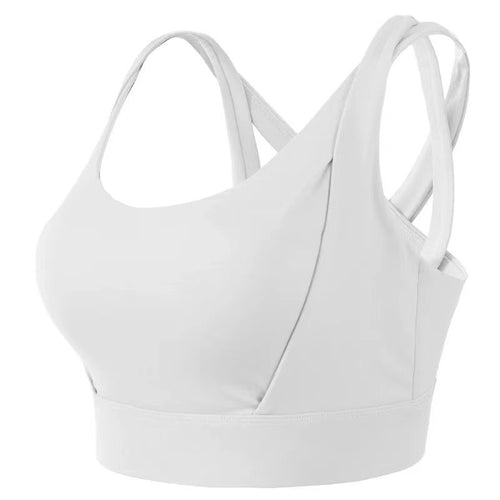 Soutien-gorge de sport — antichoc et haut de yoga