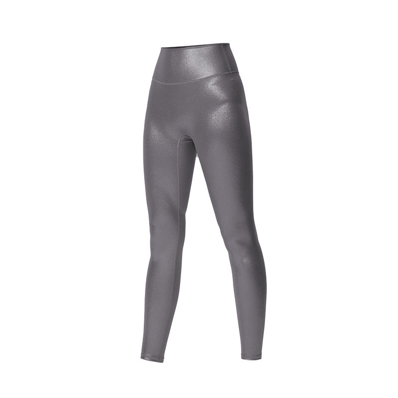 Pantalon de yoga brillant et confortable — sans coutures, confortable