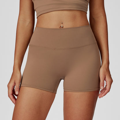 Short de sport femme — taille haute