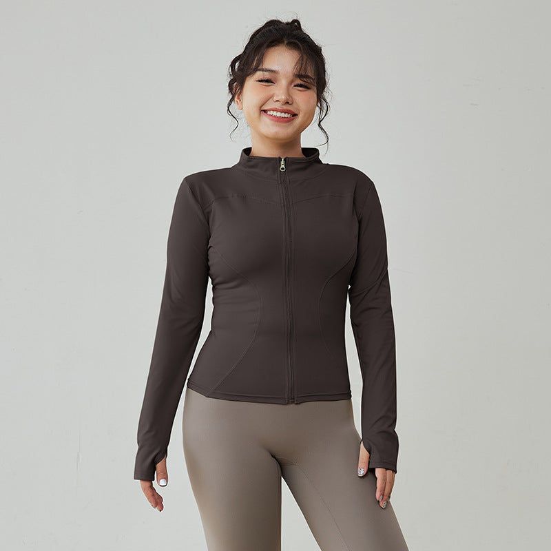 Veste de Yoga Grande Taille — Haut de sport automne-hiver