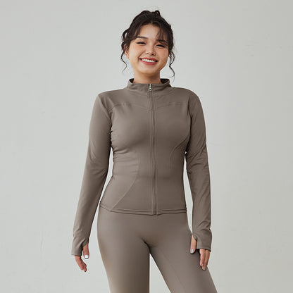Veste de Yoga Grande Taille — Haut de sport automne-hiver