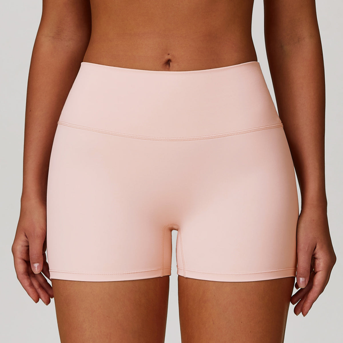 Short de sport femme — taille haute