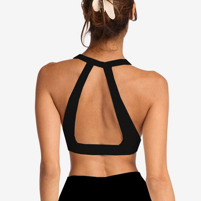 Ensemble de yoga transfrontalier femme — confort et maintien assurés