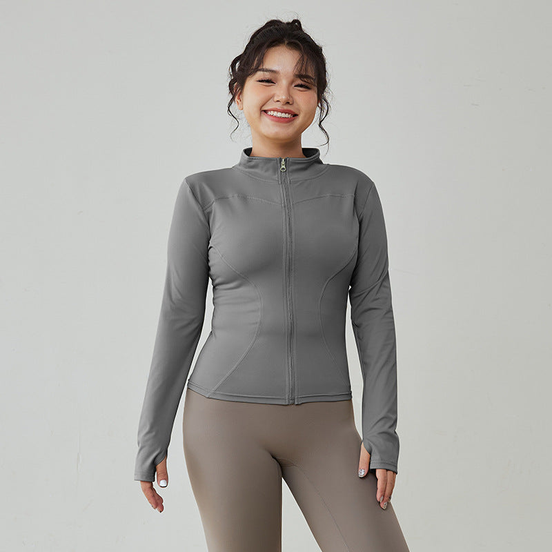 Veste de Yoga Grande Taille — Haut de sport automne-hiver