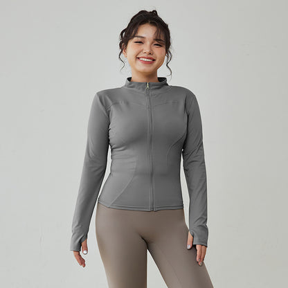 Veste de Yoga Grande Taille — Haut de sport automne-hiver